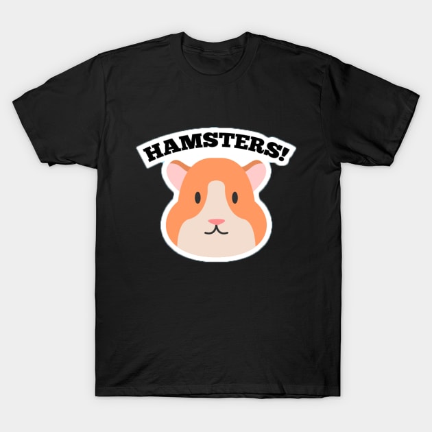 Cute Hamsters T-Shirt by This is store